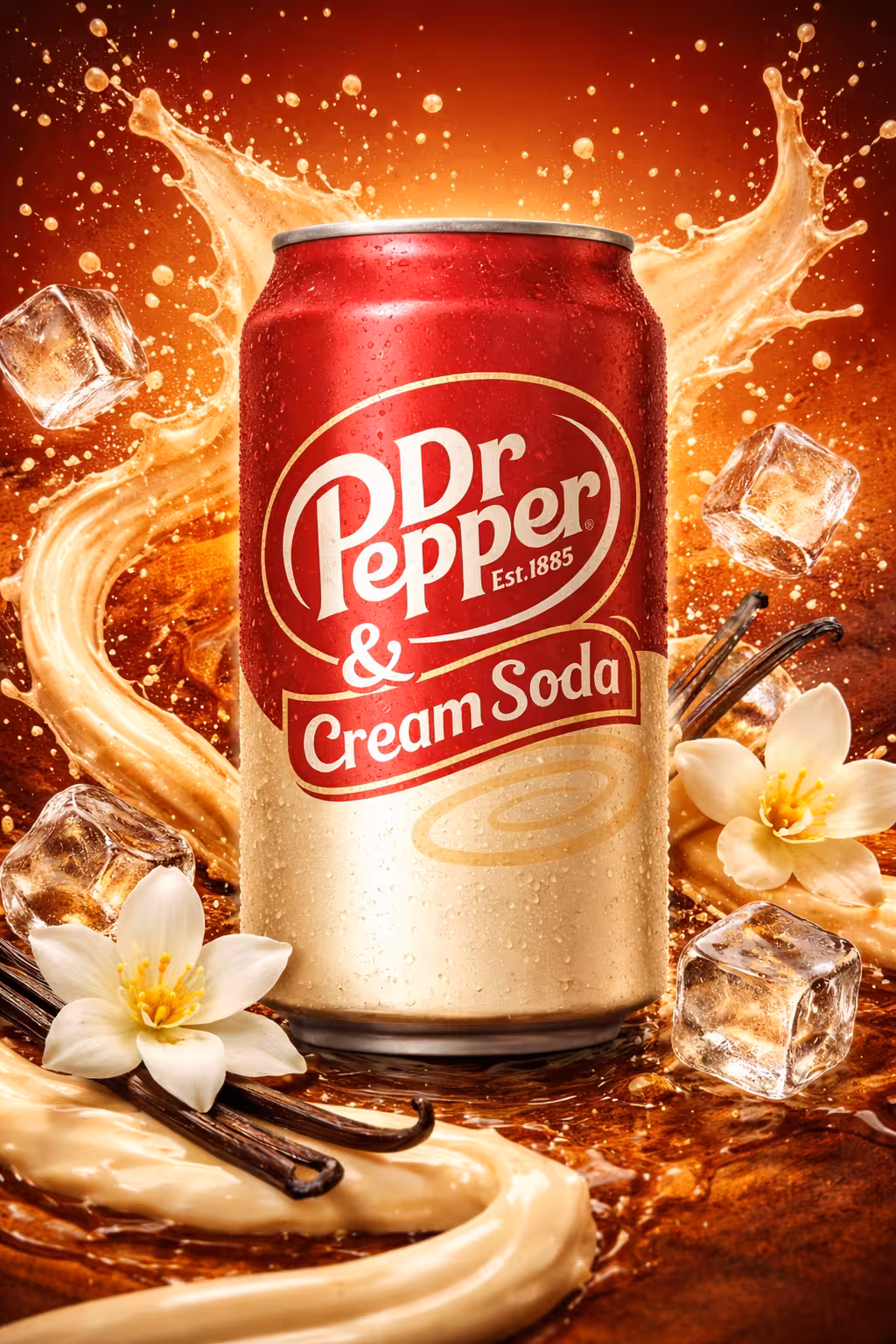 Dr Pepper - Cream Soda - 355ml